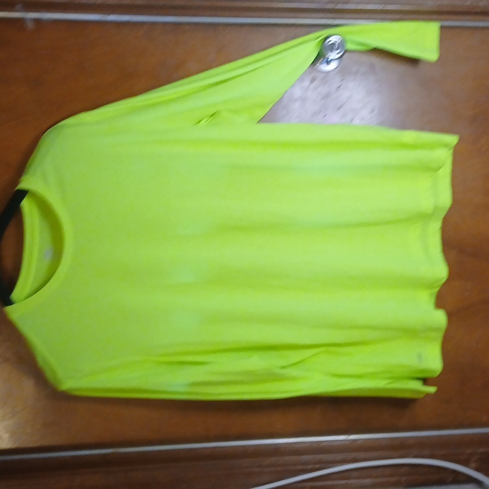 MenNeon Yellow Shirt